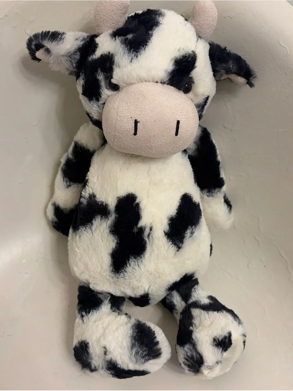 Jellycat Original Bashful Calf Cow - Excellent Condition